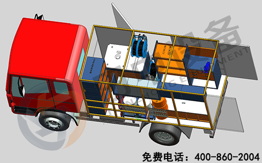 山东田中机械带您看看道路救援服务车结构布局